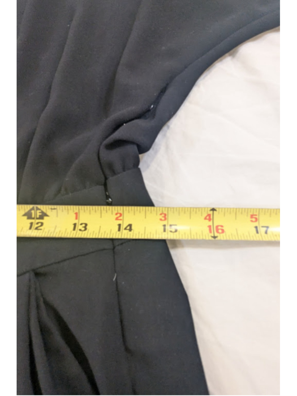DVF Lucy Jumpsuit 6 Black Dolman Wide Leg Minimalist Quiet Luxury One Piece - Picture 13 of 15